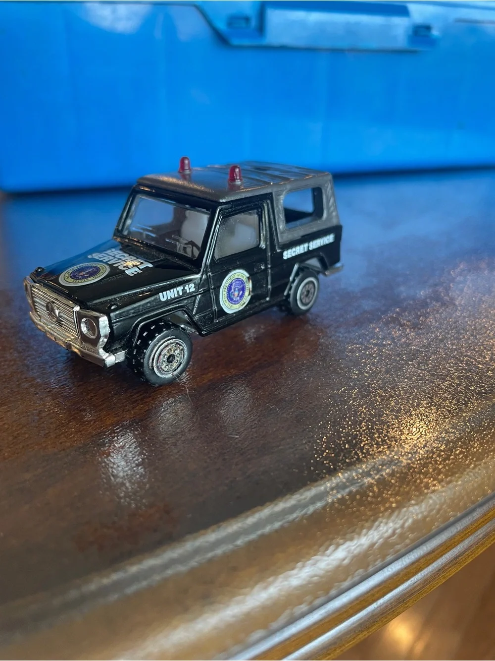 Realtoy Benz G Wagon 1/57 diecast US Secret Service Unit 12